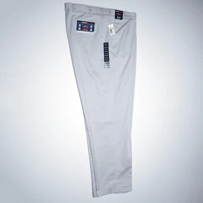 Roundtree & Yorke TravelSmart Pants 2XB 48"x34" Big Ivory Pleated Non Iron NWT - Image 1 of 4