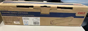 Genuine OKI MPS9650c Cyan Toner 43837127 Yield 16,500 - New Open Box - Picture 1 of 8