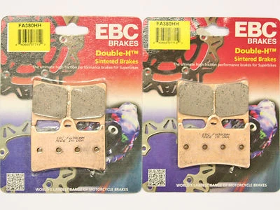 EBC HH Front and Rear Brake Pads 2017 2018 2019 Yamaha YZF R6 FA380HH FA436HH - Image 1 of 3