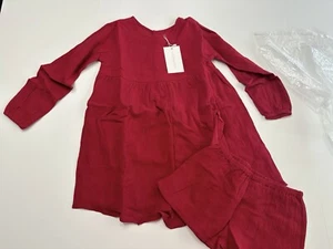 Well Dressed Wolf Red Petal Tunic Set Size 8 NWT - Picture 1 of 3