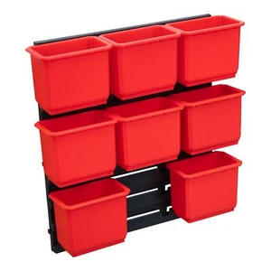 Toolbrothers RHINO Container Set Nr. 2 Werkstattwand mit 8 Behältern - Bild 1 von 6