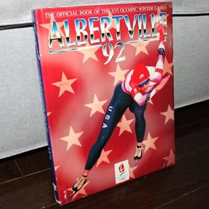 new sealed Albertville 1992 Official Book Of The XVI Winter Olympics hardcover - Picture 1 of 6