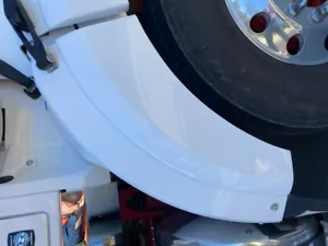 Front Flares Flat Style to suit Western Star 4800, Fibreglass - Picture 1 of 9