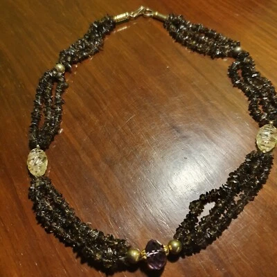 Collana Vintage Pietre Naturali  - Immagine 1 di 4