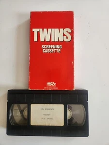 Twins - Screening Cassette VHS 1989 Arnold Schwarzenegger PROMO SCREENER RARE - Picture 1 of 3