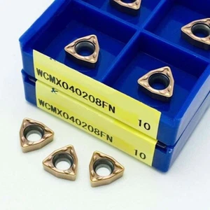 WCMX040208FN 330 U taladro fresado insertos insertos de carburo para acero - Imagen 1 de 6