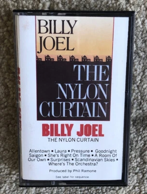 BILLY JOEL - The Nylon Curtain 1982 US cassette Vintage Media 🎶 - Image 1 of 4
