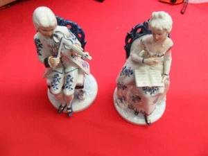 KPM Porcelain Victorian Couple - Picture 1 of 12