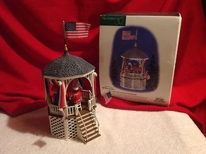 Stars and Stripes Forever,Gazebo,Music Box,Dept.56,Heritage Village Collection - Picture 1 of 12
