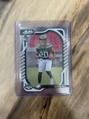 2022 Absolute - BREECE HALL - Jets Rookie RC #114 - Image 1 of 4