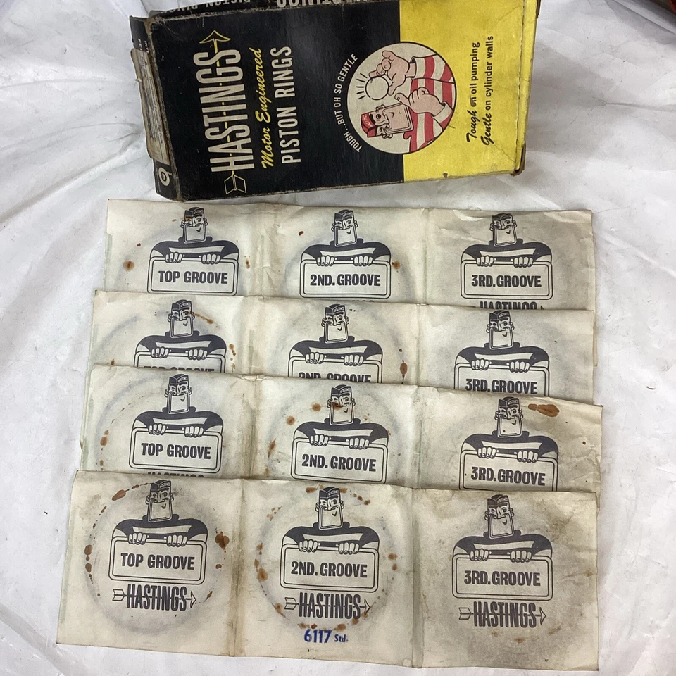 Volkswagen Dasher Rabbit & Scirocco 1588cc Std. Juego de anillos Hastings NOS Foto 1 de 3