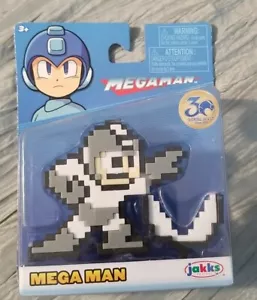 Mega Man Rolling Cutter 8 Bit Figure JAKKS 30° Anniversario NUOVO SIGILLATO - Foto 1 di 3