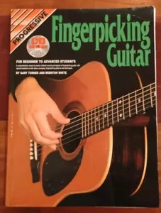 Progressive FINGERPICKING GUITAR: For Beginner To Advance Students PB, 2002 & CD - Picture 1 of 3