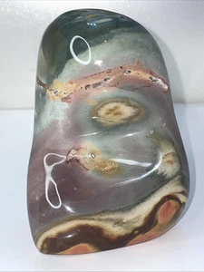 Natural Colorful Polished Ocean Jasper Crystal Gem Stone Healing (615g) - Picture 1 of 6