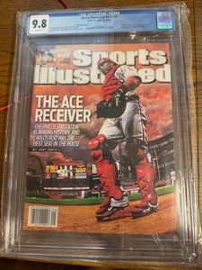2011 Carlos Ruiz Philadelphia Phillies 1° Edicola Illustrata Sportiva CGC 9.8 - Foto 1 di 6