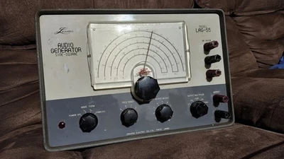 Vintage Leader Electronics LAG-55 Audio Generator Untested - Image 1 of 4