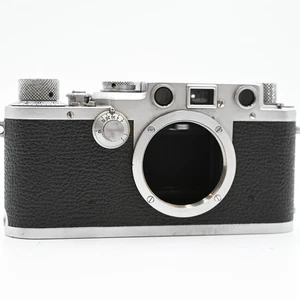 [Excelente++] Cámara fotográfica Leica IIIf con esfera negra y sin temporizador de seguridad - Imagen 1 de 8