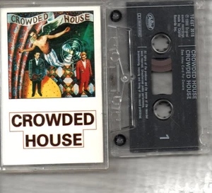 CROWDED HOUSE - Crowded House - Cassette Tape Album - Picture 1 of 2