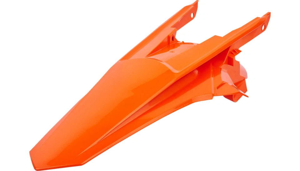 Polisport Rear Fender Orange - 17-19 KTM 350 450 500 EXC-F 150 250 300 XCW - Image 1 of 1