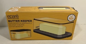 Epare Butter Keeper Plastic Countertop Durable Butter Dish - Picture 1 of 5