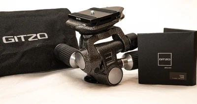 COMO NUEVO - Cabezal fluido de 3 vías Gitzo GHF3W para trípode inc. Abrazadera y placa tipo Arca Foto 1 de 4