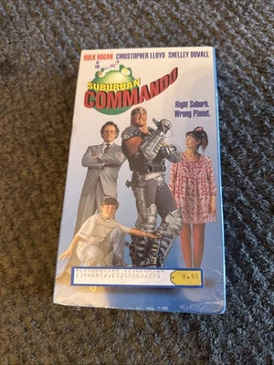 Hulk Hogan Suburban Commando VHS SEALED Watermarks New Line Cinema 90s - Image 1 of 4
