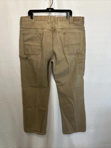 C.E. SCHMIDT Workwear CARPENTER UTILITY JEANS Relaxed Fit Tan 40X32 #725 - Picture 1 of 22