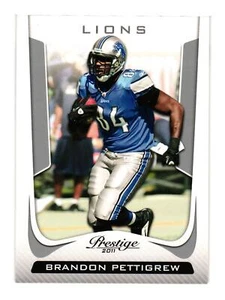 2011 Panini Prestige #64 Brandon Pettigrew Detroit Lions - Picture 1 of 2