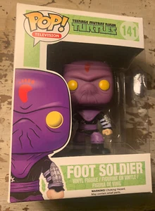Funko Pop # 141 Foot Soldier Teenage Mutant Ninja Turtles Pop Protector - Picture 1 of 7