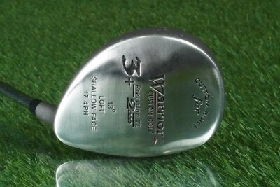 WARRIOR CUSTOM GOLF PRECISION TL 2000 3+ FAIRWAY MADERA ACERO EJE DERECHO 13° ~ L@@K! Foto 1 de 4