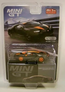 BUGATTI CHIRON SUPER SPORT 300+ RECORD CHASE CAR MIJO TSM MODEL MINI GT 2022 - Picture 1 of 3