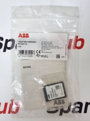 ABB MC502 C2 SD Memory Card 1SAP180100R0001 2GB - Image 1 of 4