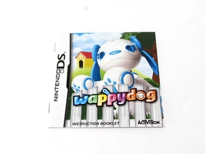 Nintendo DS ~ Wappydog manual folleto de instrucciones solamente - Imagen 1 de 2
