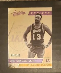 2015 Panini Absolute Silver Foil WiltChamberlain #136 Serial# 546/999 - Picture 1 of 2