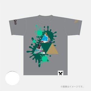 Splatoon x Zelda T-shirt collaboration festival Nintendo Store 2023 Gray