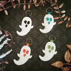 Ghost Halloween Spooky Cute Vinyl KeyChain