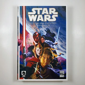 Star Wars Comic-Book Adaptations of Episodes I-III (1-3) w/ Slipcase Dark Horse - Picture 1 of 13