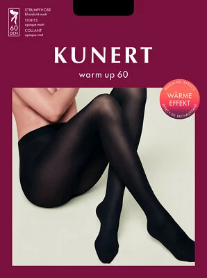 Kunert "Warm Up 60" Strumpfhose mit Wärme-Effekt Gr. 36-38 bis 48-50 - Bild 1 von 3