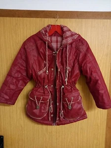 Anorack / Skijacke Jacke weinrot Gr.116, gut - Bild 1 von 10