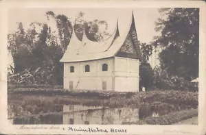 PC Casa Meninkabou de las Indias Holandesas Indonesia década de 1910 - Imagen 1 de 2