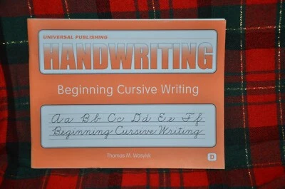Beginning Cursive Writing handwriting workbook, Thomas M Wasylyk - Image 1 of 4