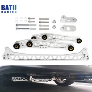 New Billet Lower Control Arm + Subframe Brace for 92-95 Civic/Del Sol EG - Picture 1 of 16
