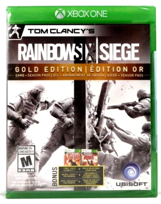 Tom Clancy's Rainbow Six Siege: Gold Edition (Microsoft Xbox One, 2015) New Game - Image 1 of 2