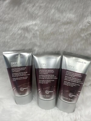3 Piezas - Mascarilla Protectora Defy Damage de Joico para Unisex - 1.7 fl.oz/50 ml - Nueva Foto 1 de 3