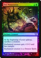 Oni Possession FOIL Champions of Kamigawa NM Black Uncommon MTG CARD ABUGames