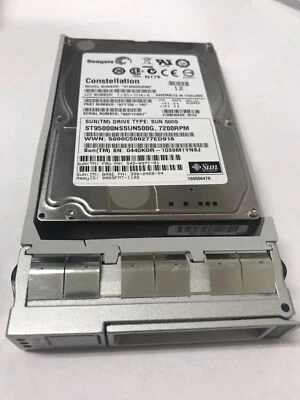 SUN 542-0371-01 0184 390-0468 500GB 7.2K 2.5" SATA HARD DRIVE - Image 1 of 4