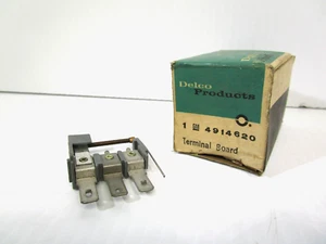 NOS GM 1965-71 CHEVROLET OLDSMOBILE WIPER MOTOR TERMINAL BOARD #4914620 - Bild 1 von 5