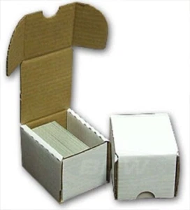 Bundle of 50 - 100 count Cardboard Baseball / Trading Card Storage Boxes box - Picture 1 of 1