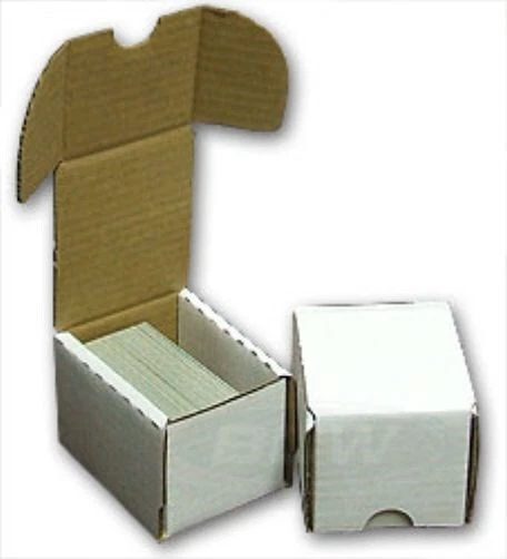 Bundle of 50 - 100 count Cardboard Baseball / Trading Card Storage Boxes box - Image 1 of 1