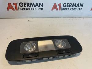 GENUINE 13-19 SKODA OCTAVIA VRS REAR INTERIOR READING LIGHT 3T0947291A BLACK - Picture 1 of 2